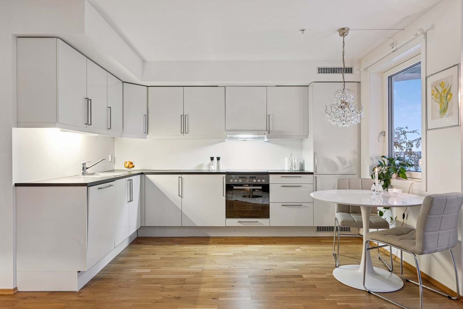 Her har du plass til et spiseområde. Galleribilde