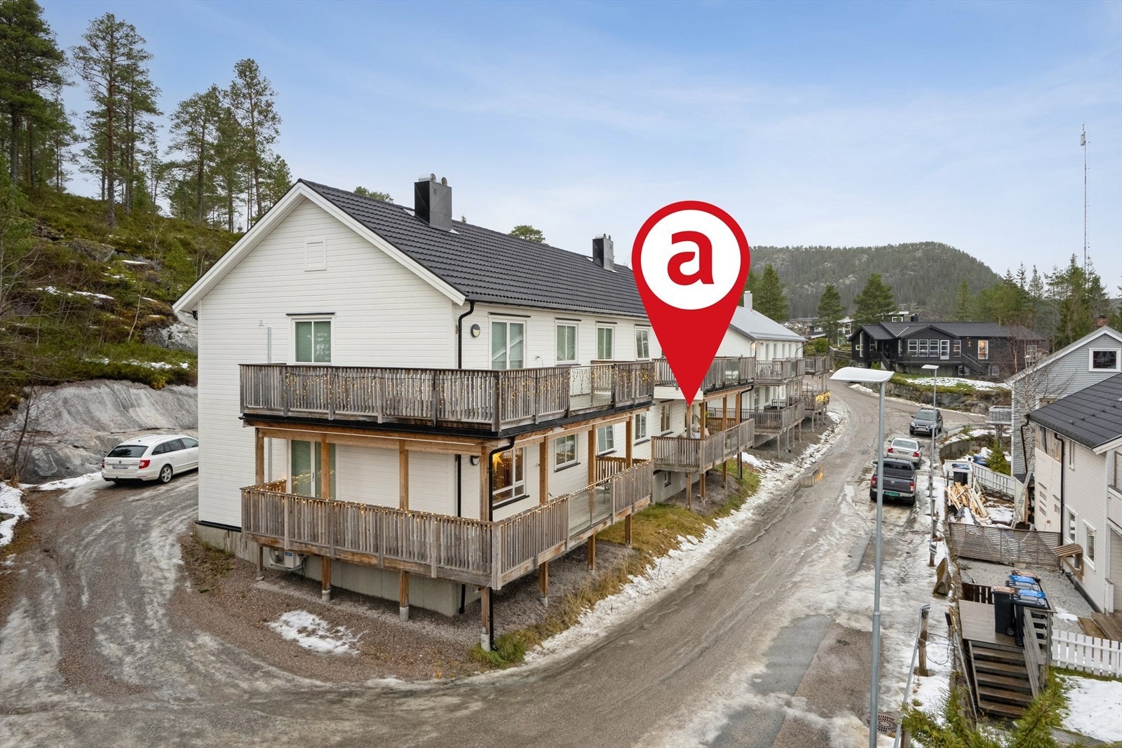 Veldrevet borettsalg. Bygget er oppført i 2019. Galleribilde