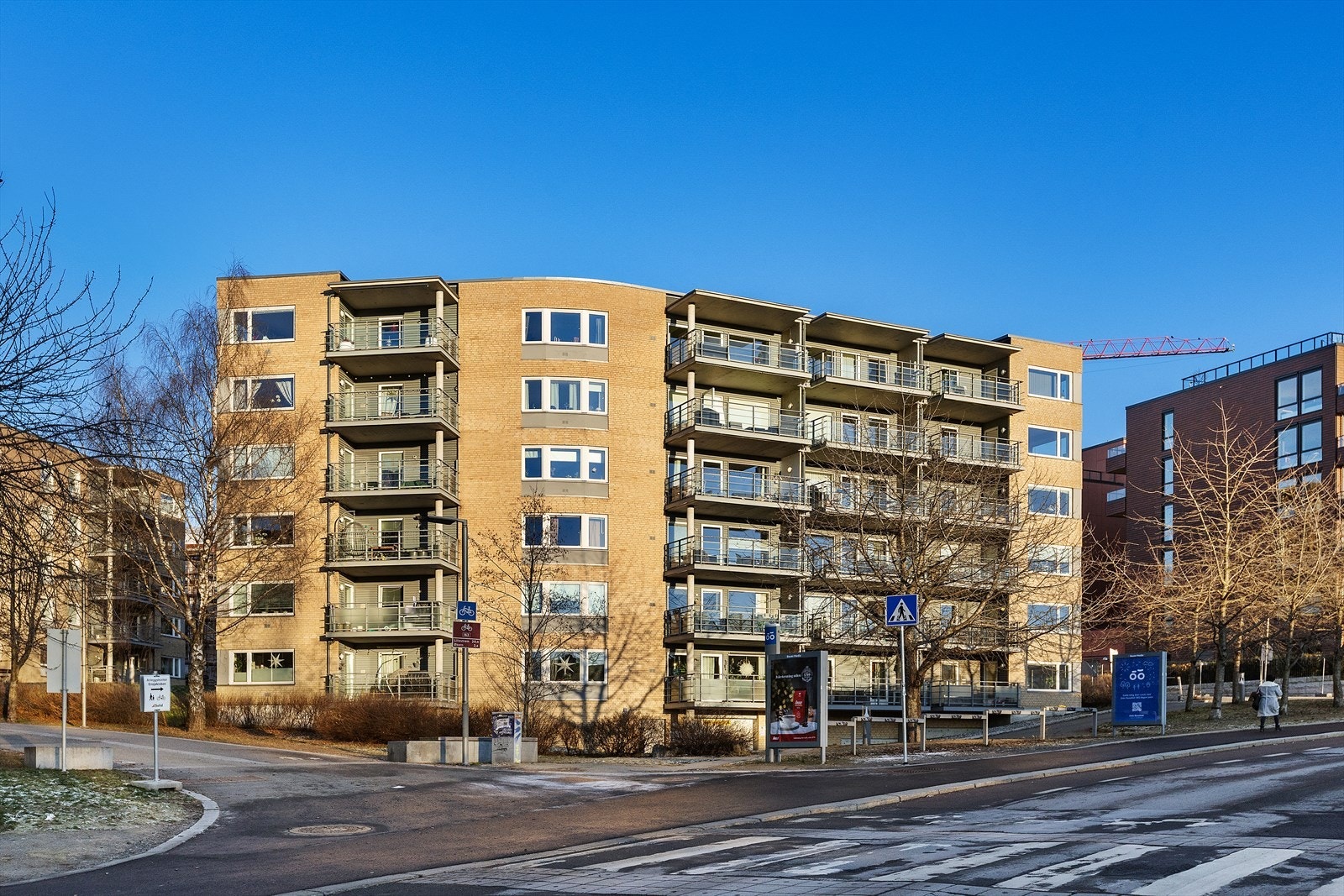 Fasade - moderne og velholdt uttrykk. Galleribilde