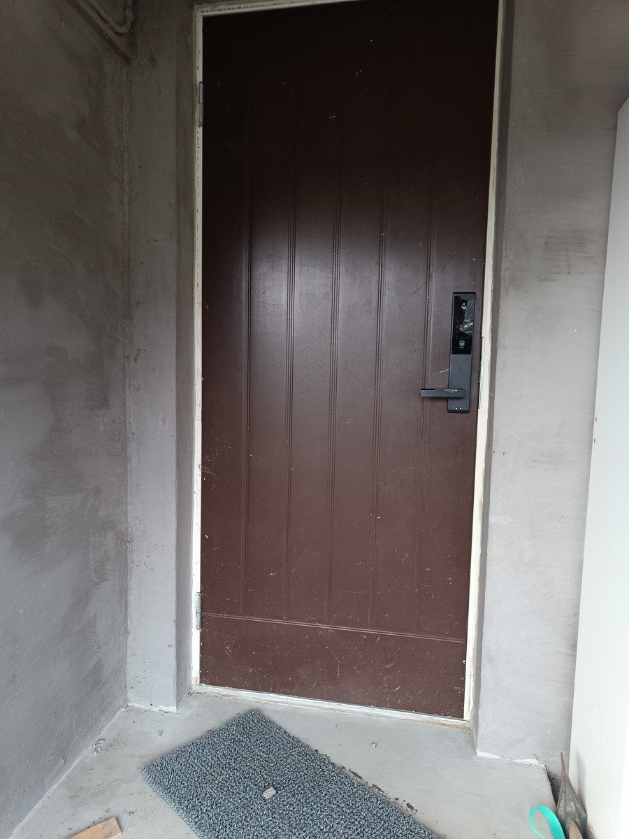 Egen inngang med kodelås Galleribilde