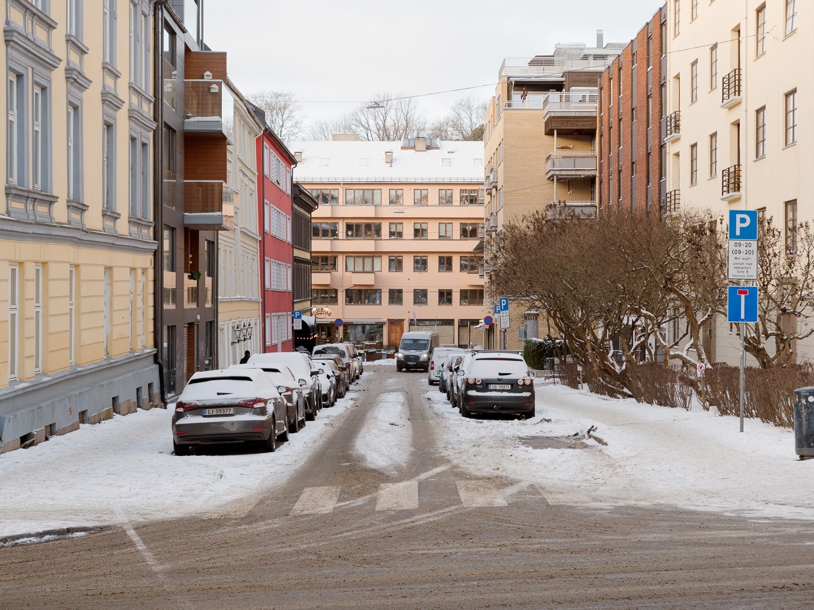 Eugenies gate 3B ligger tilbaketrukket i en blindgate! Galleribilde