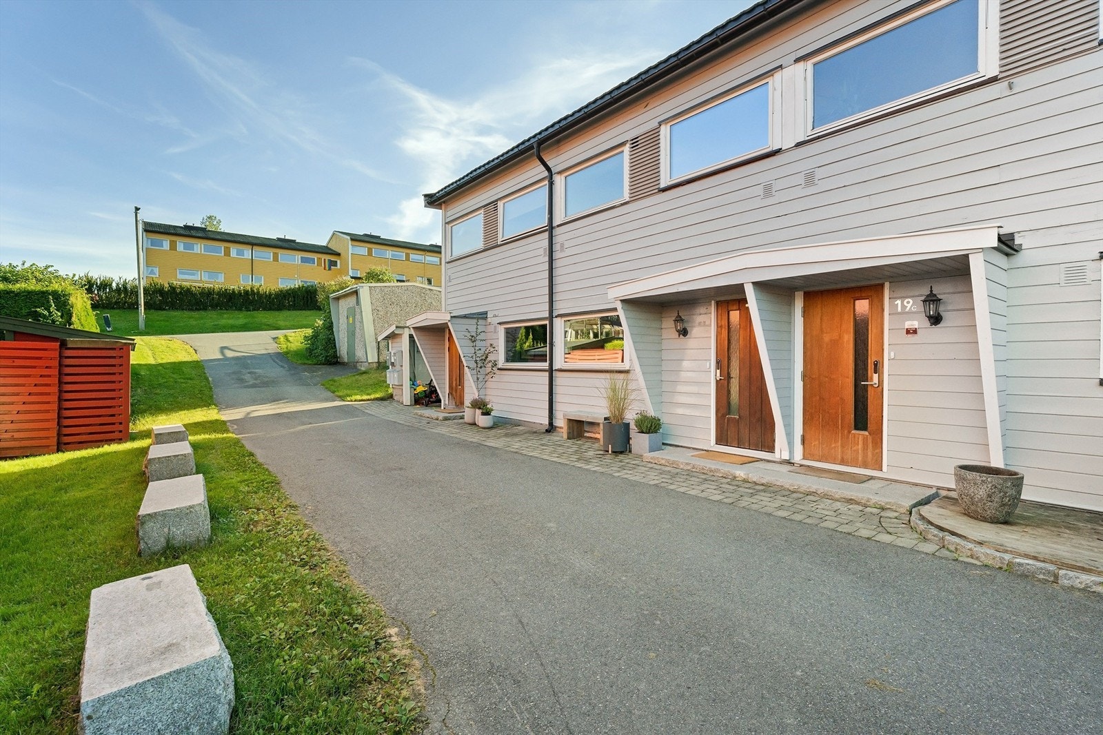 Sommerbilde av området Galleribilde