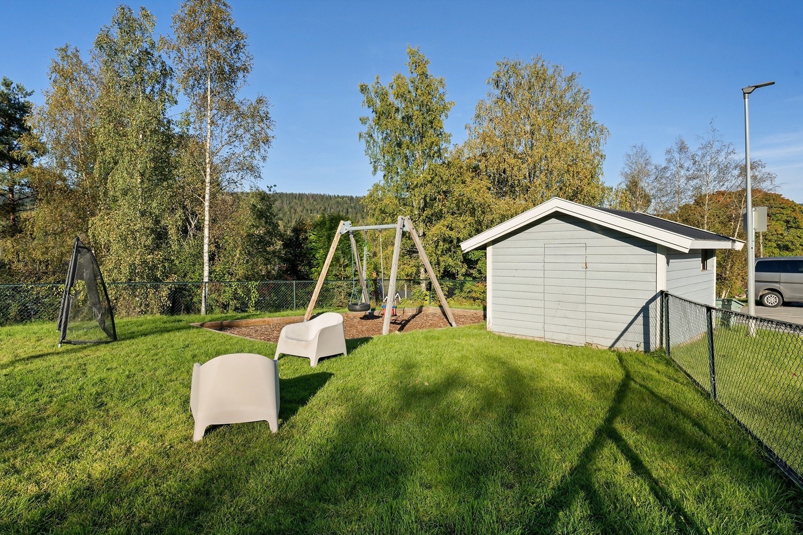 Sommerbilde av området Galleribilde