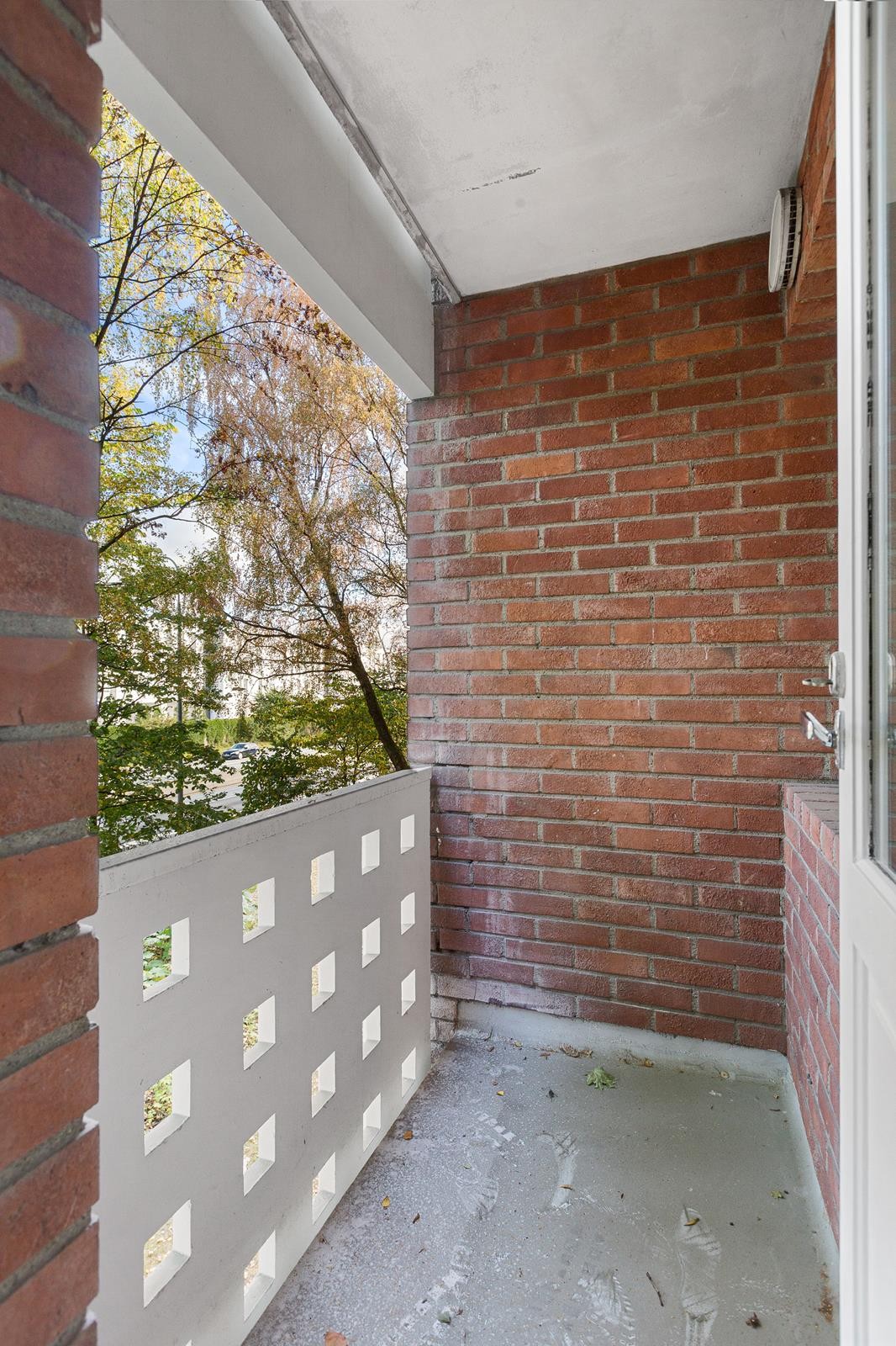 Leiligheten har balkong. Galleribilde