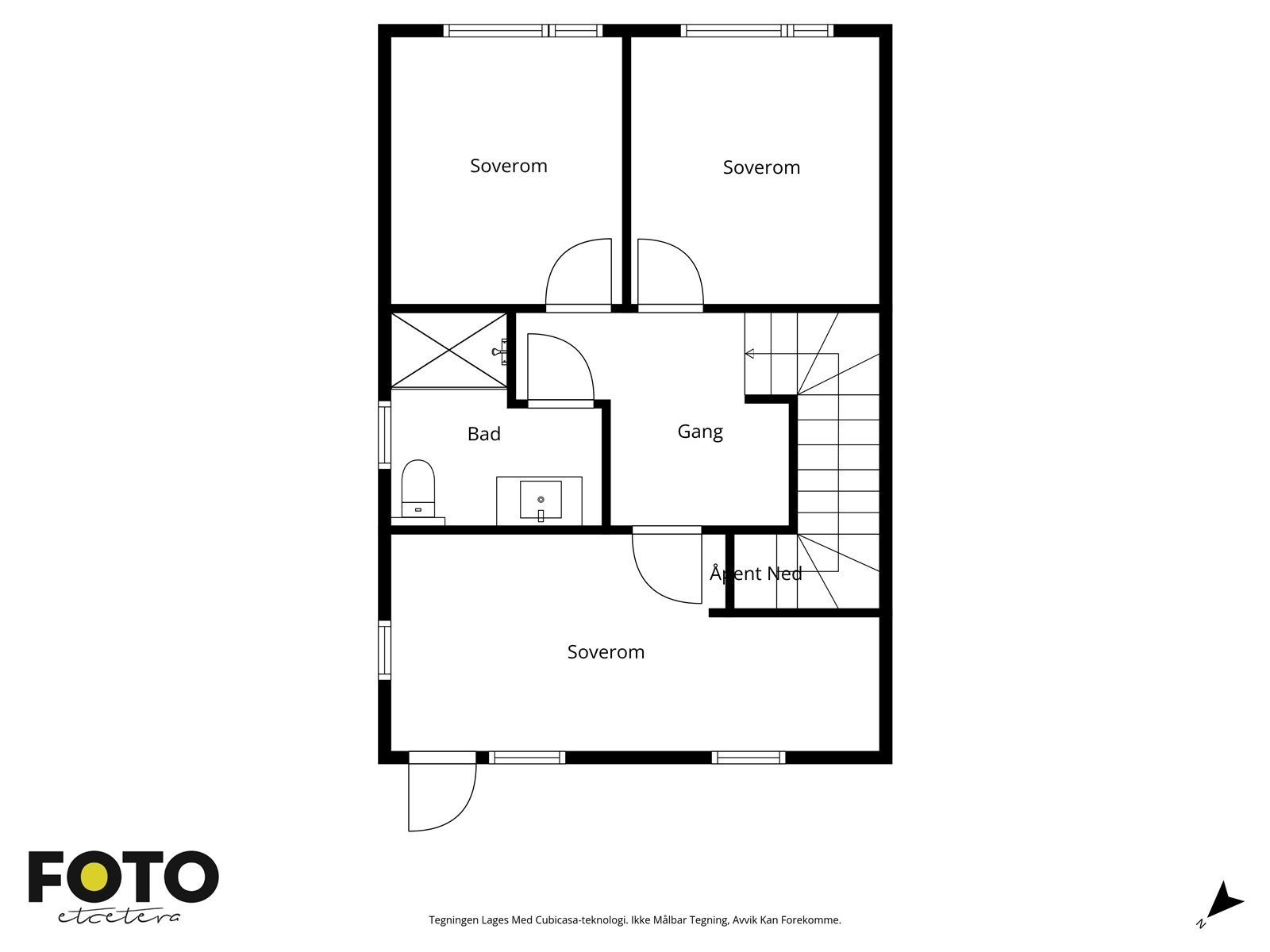 Plantegning 2. etasje. Galleribilde