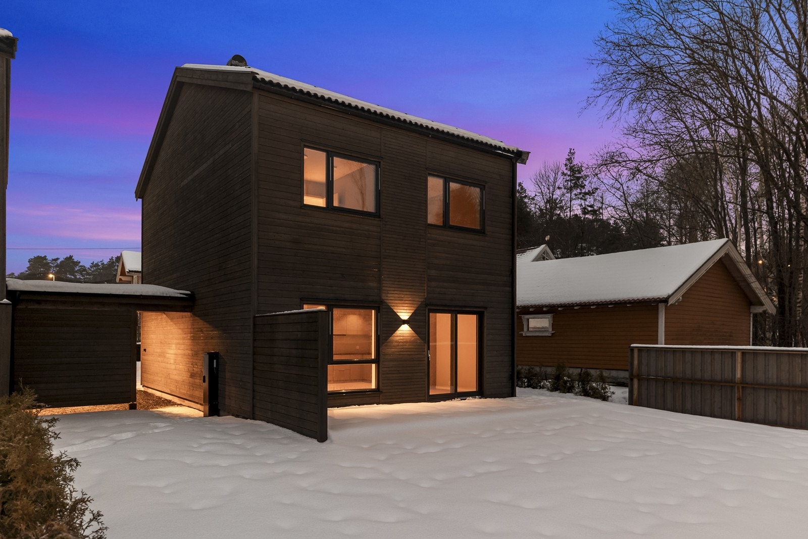 Boligen er bygget med fokus på smarte og moderne løsninger. Galleribilde