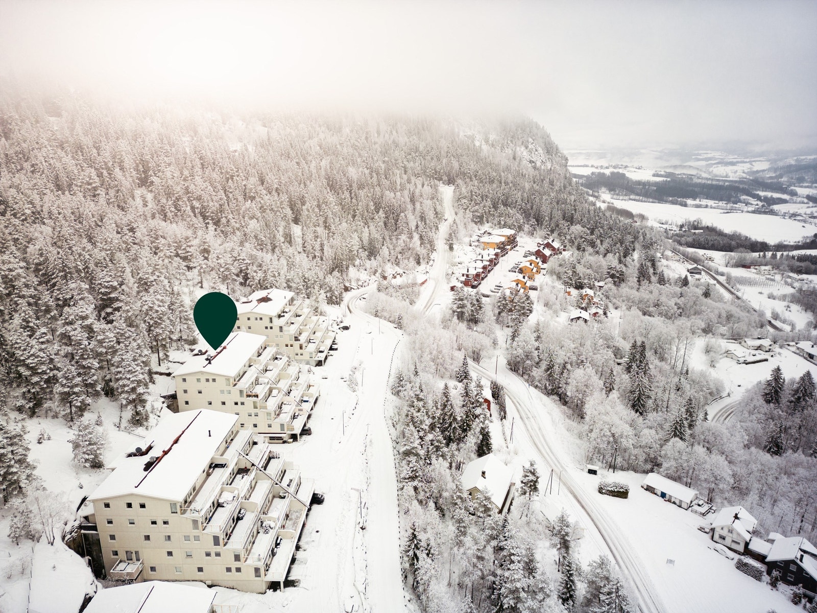 Umiddelbar nærhet til marka med gode turområder (sommer/vinter) Galleribilde