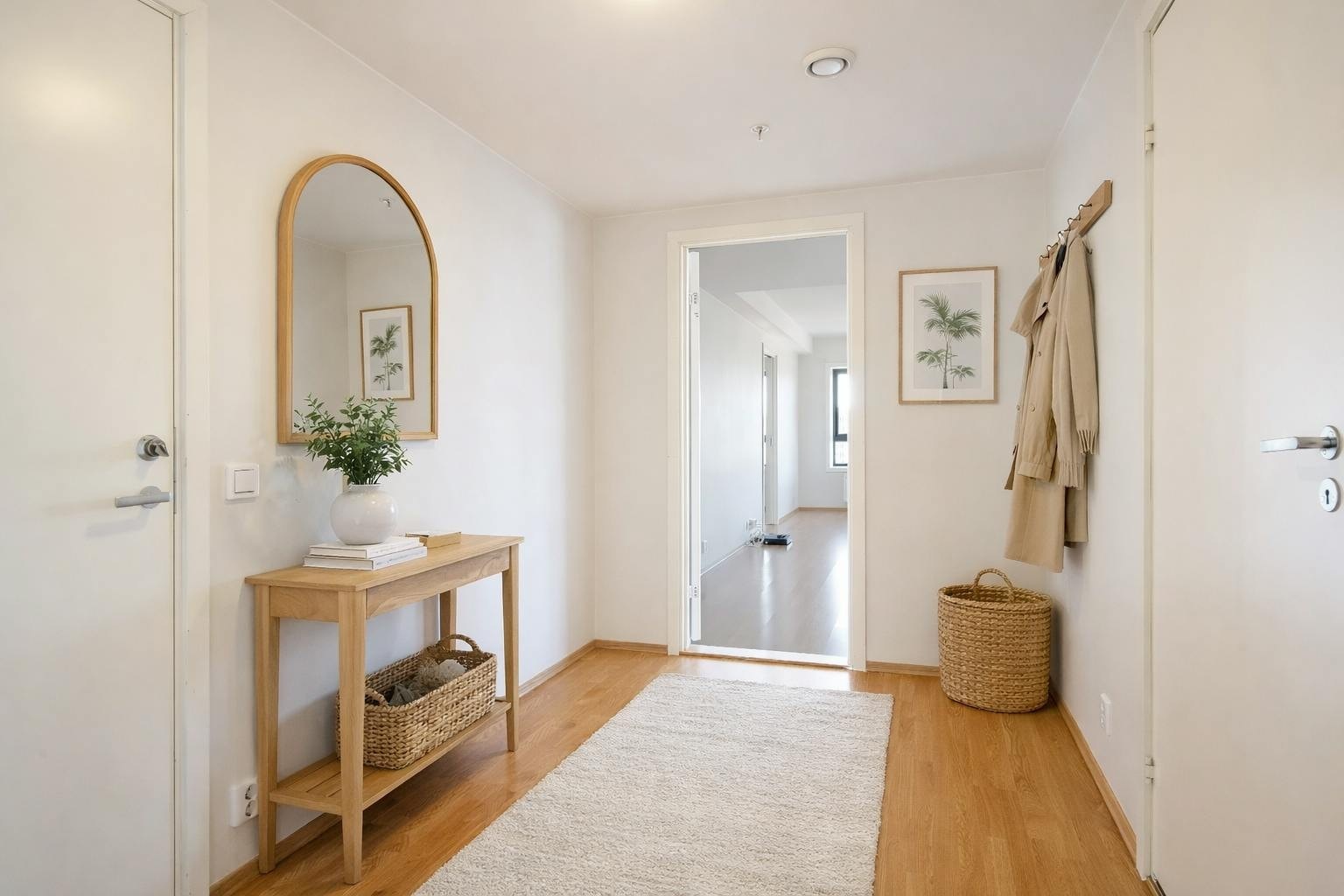 Romslig gang (digital styling) Galleribilde