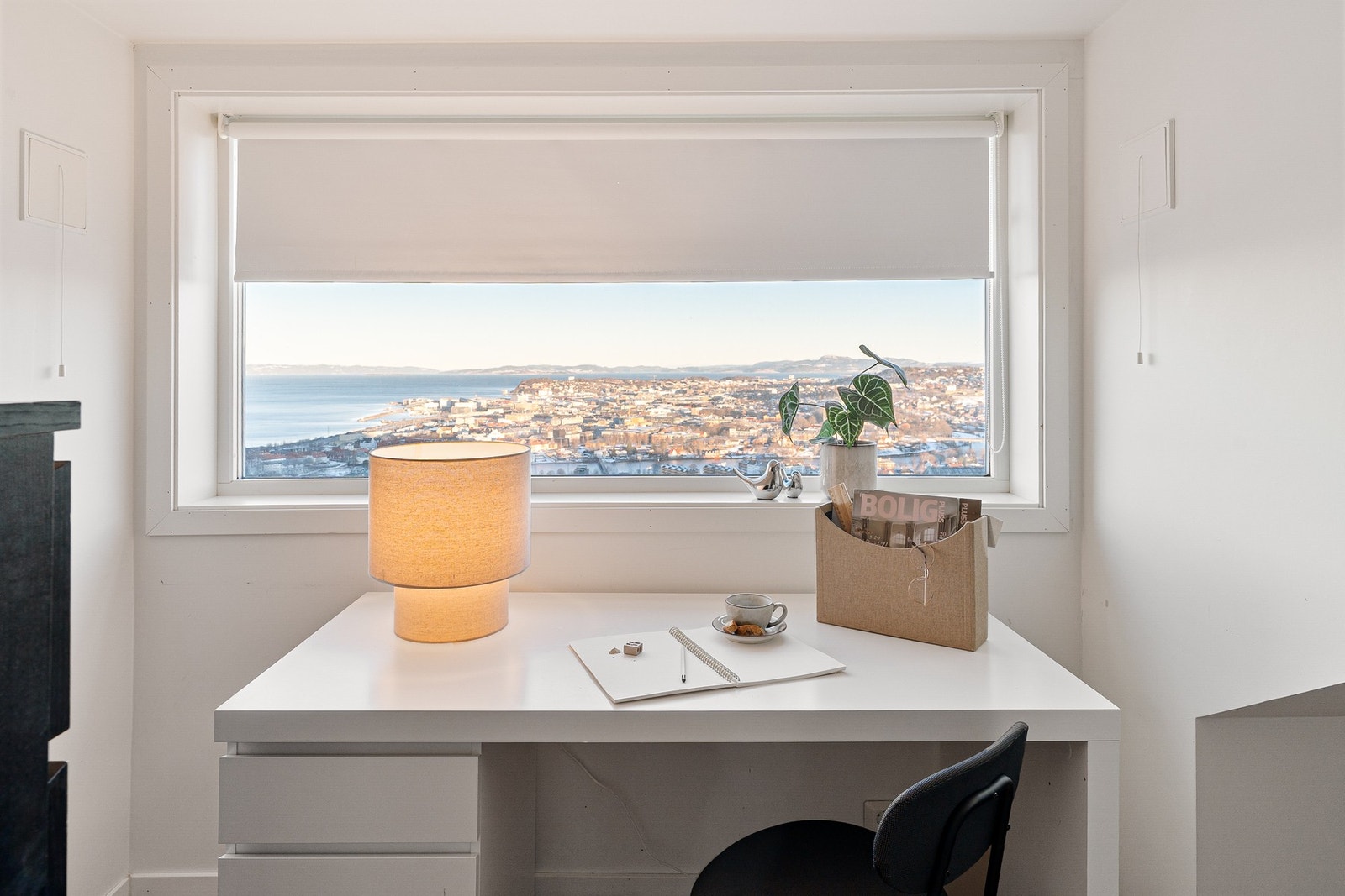 Panorama utsikt fra loftstue/soverom. Galleribilde