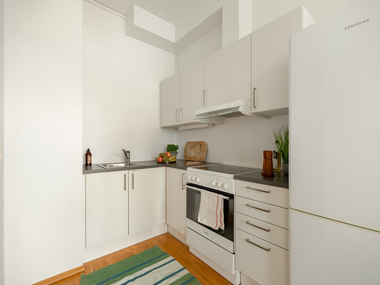 Her ligger alt til rette for å lage en god middag. Galleribilde