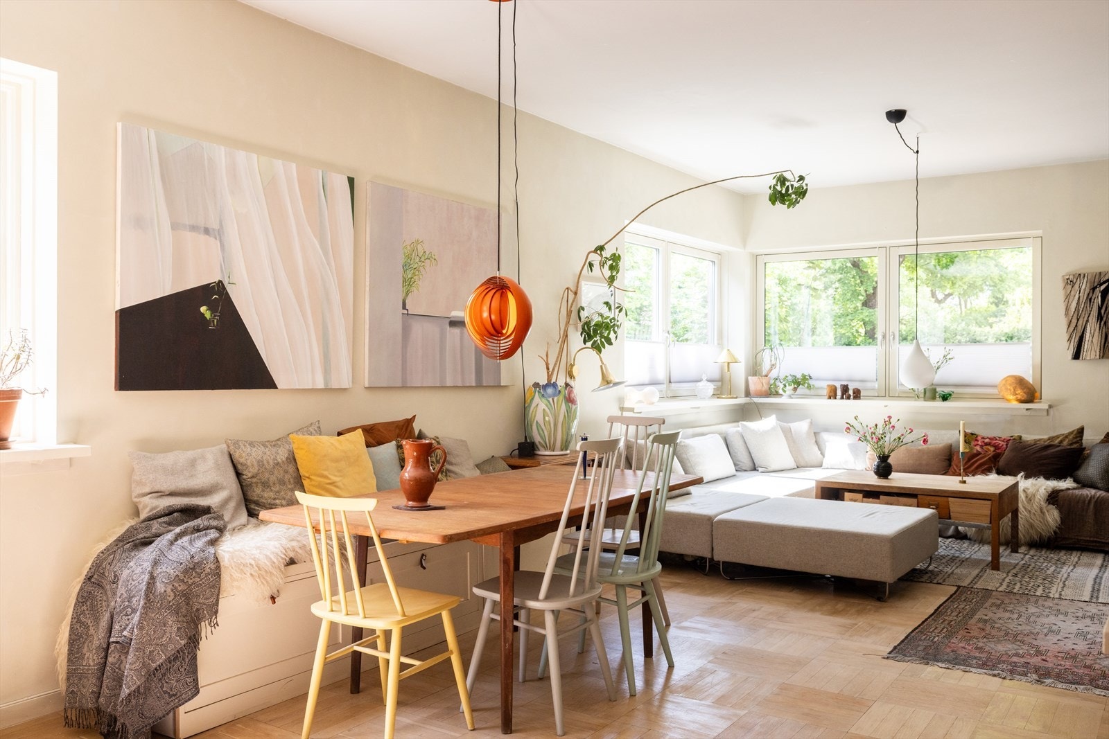 - Stor og lys stue - Galleribilde