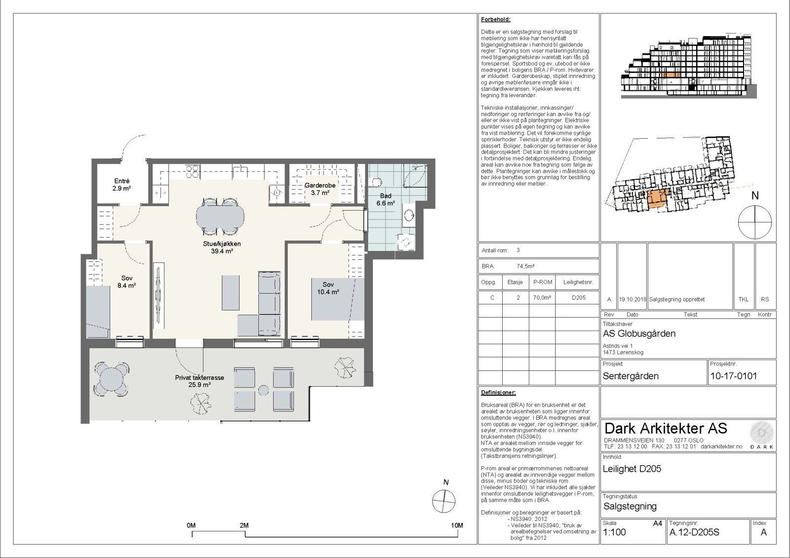 Plantegning Galleribilde