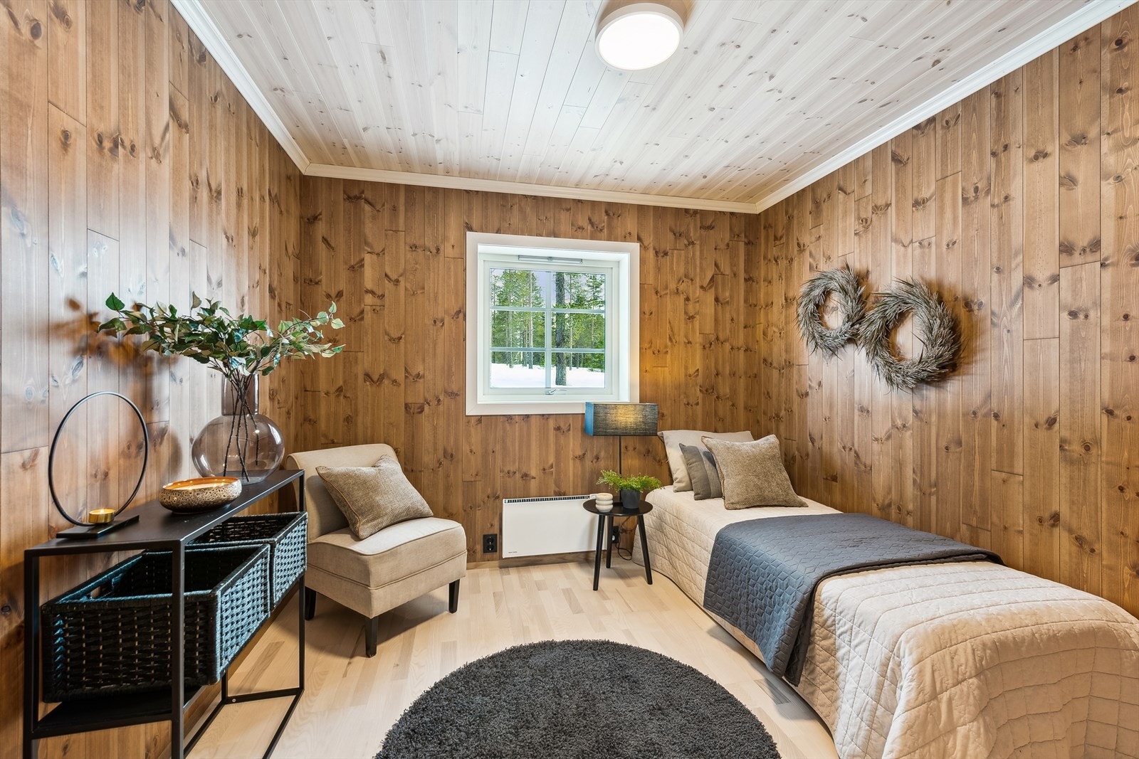 Soverommene er av fin størrelse, med plass til feks. familiekøyer og garderobeløsninger Galleribilde