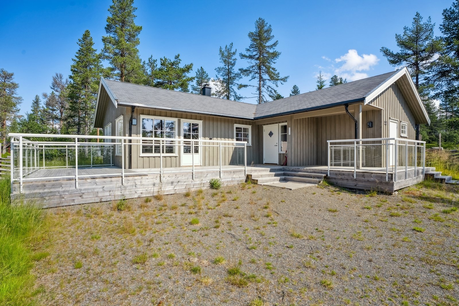 Her ligger alt til rette for avslapning og hygge på fjellet. Galleribilde