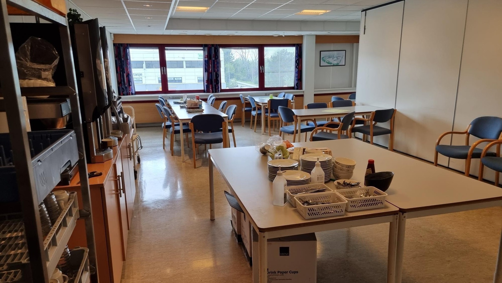 Felles spiserom Galleribilde