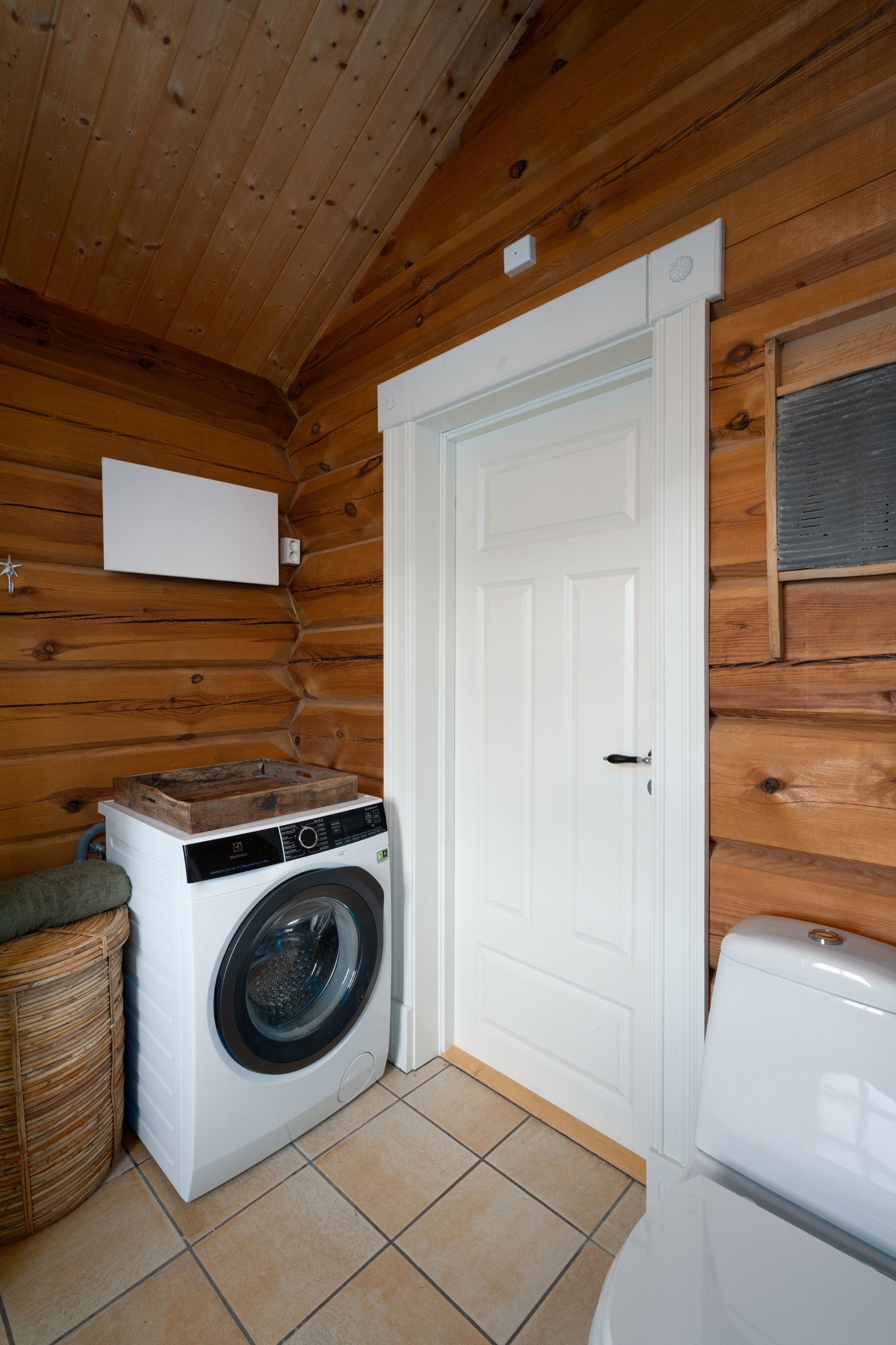 Badet har opplegg for vaskemaskin Galleribilde