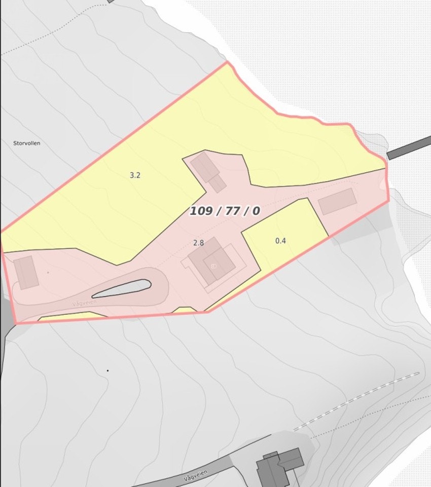 Gårdskart oversiktskart