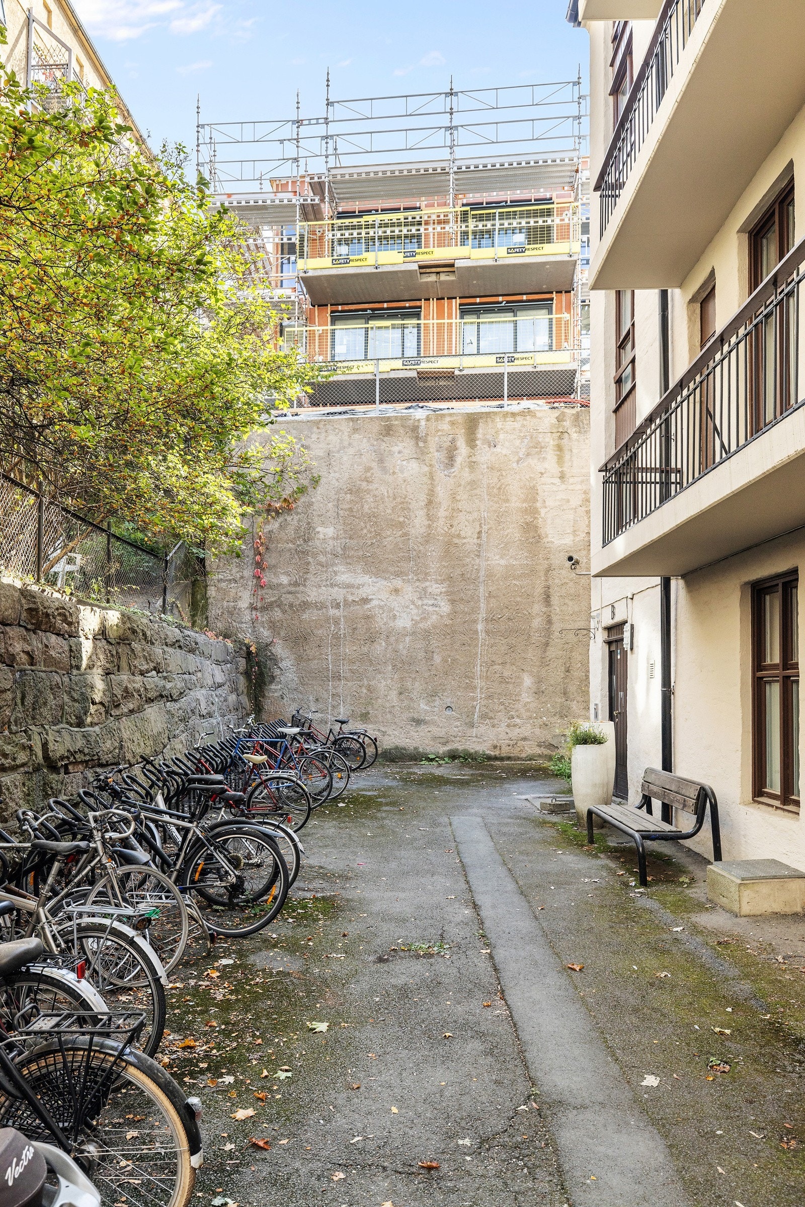 Sykkelparkering for beboere Galleribilde