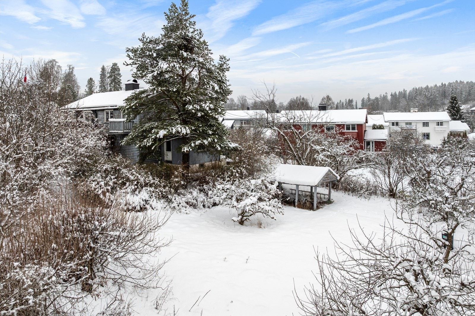 Stor og flott uteplass. Galleribilde