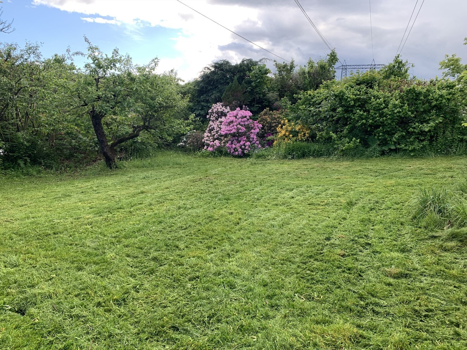 Solrik og velstelt hage med god plass til lek, avslapning og hyggelige uteplasser - ( Selgers egne bilder ) Galleribilde