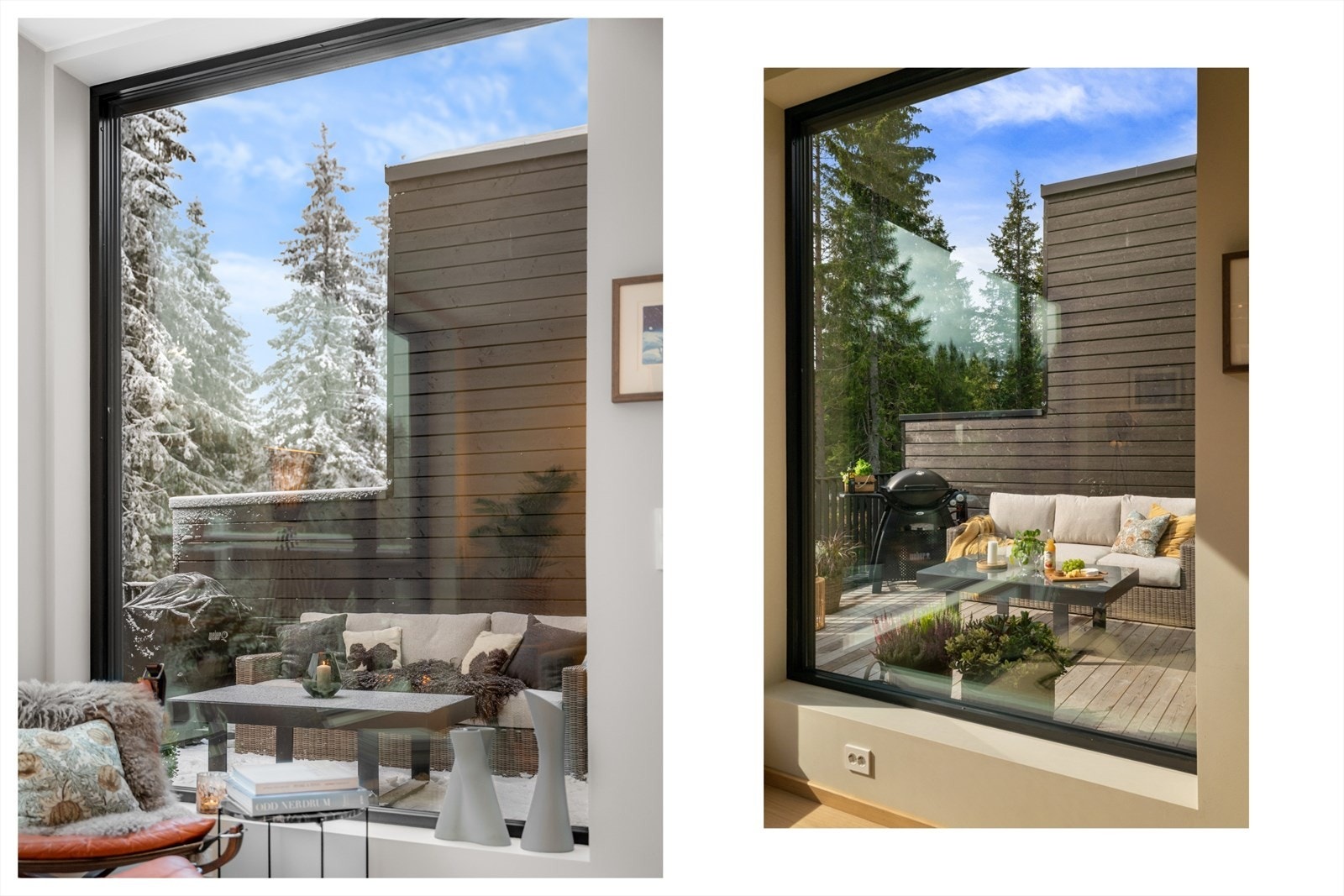 De store vinduene gir hovedetasjen en ekstra WOW-faktor! Galleribilde