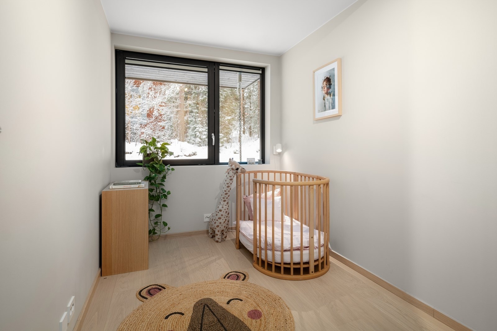 I dag er rommene benyttet som barnerom og gjesterom. Galleribilde