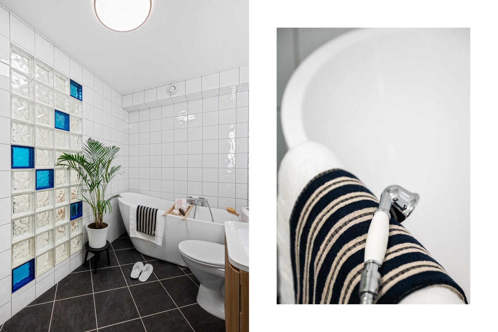 Bad med badekar Galleribilde