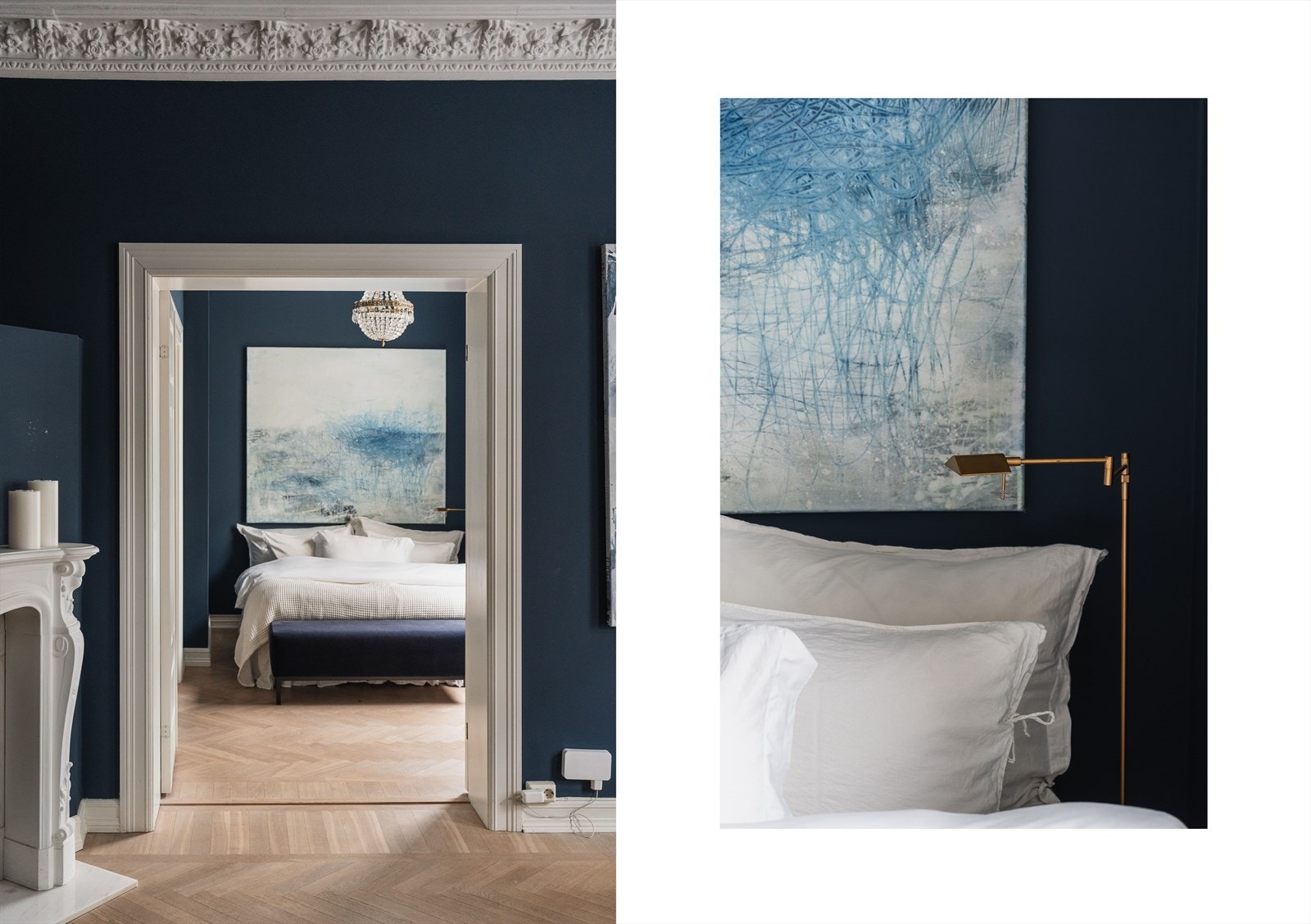 Et av soverommene ligger innenfor stuen, og kan fint innredes og benyttes etter ønske og behov. Galleribilde