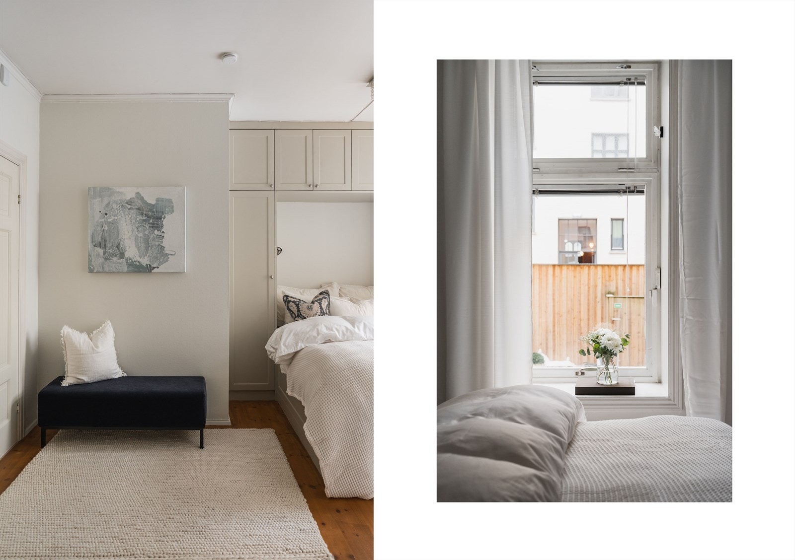 Fra soverommet er det også en klesbod som gir ytterligere oppbevaringsplass. Galleribilde