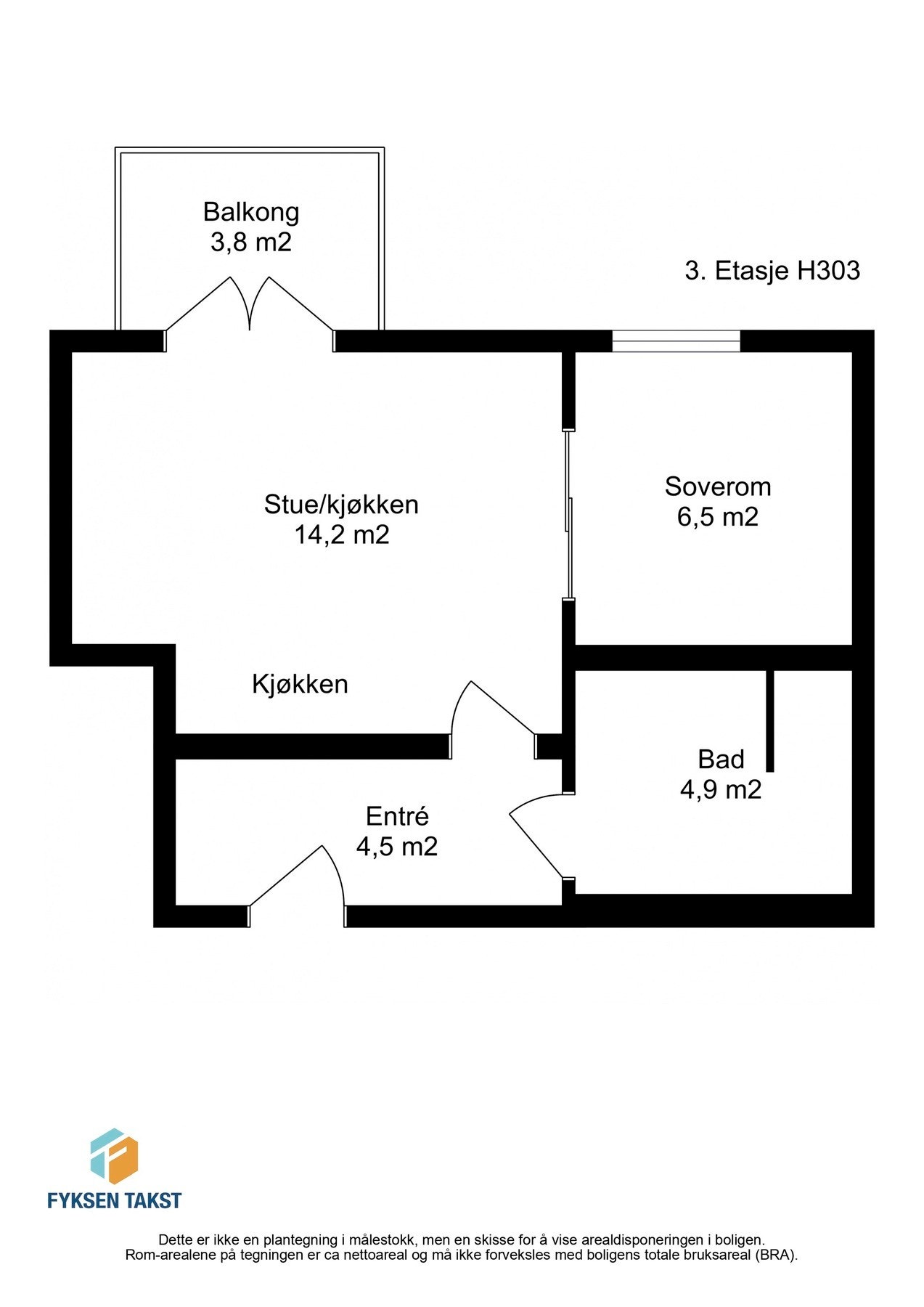 Planskisse. Galleribilde