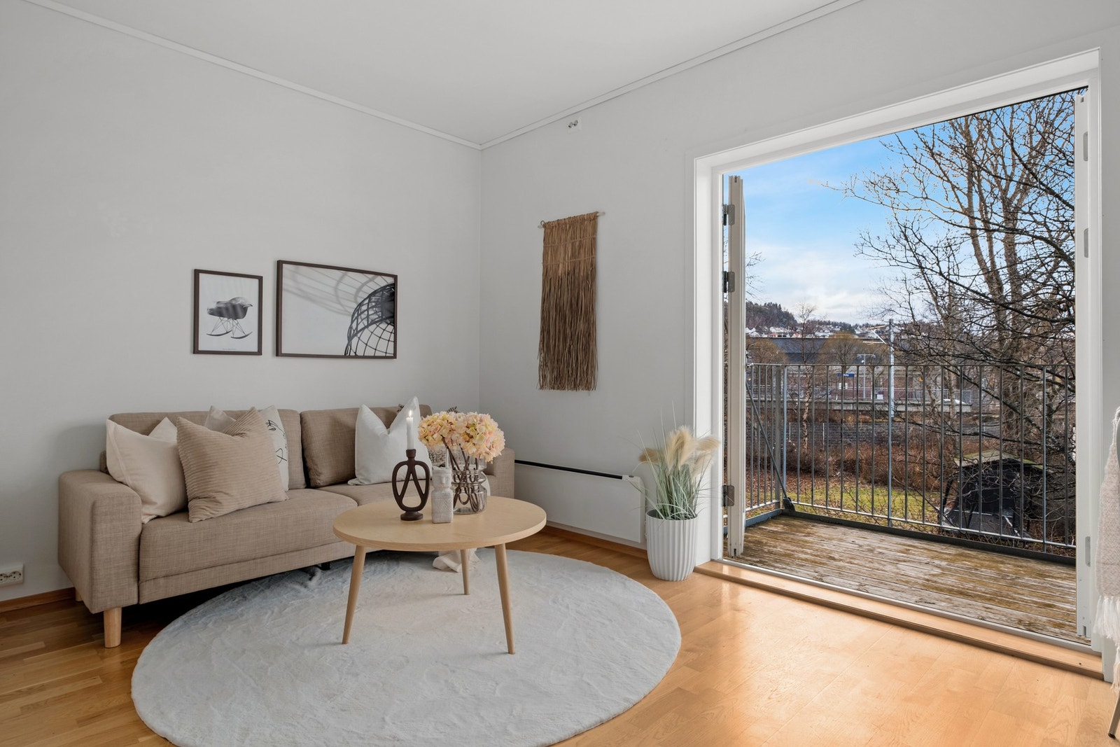 Flott balkong. Galleribilde