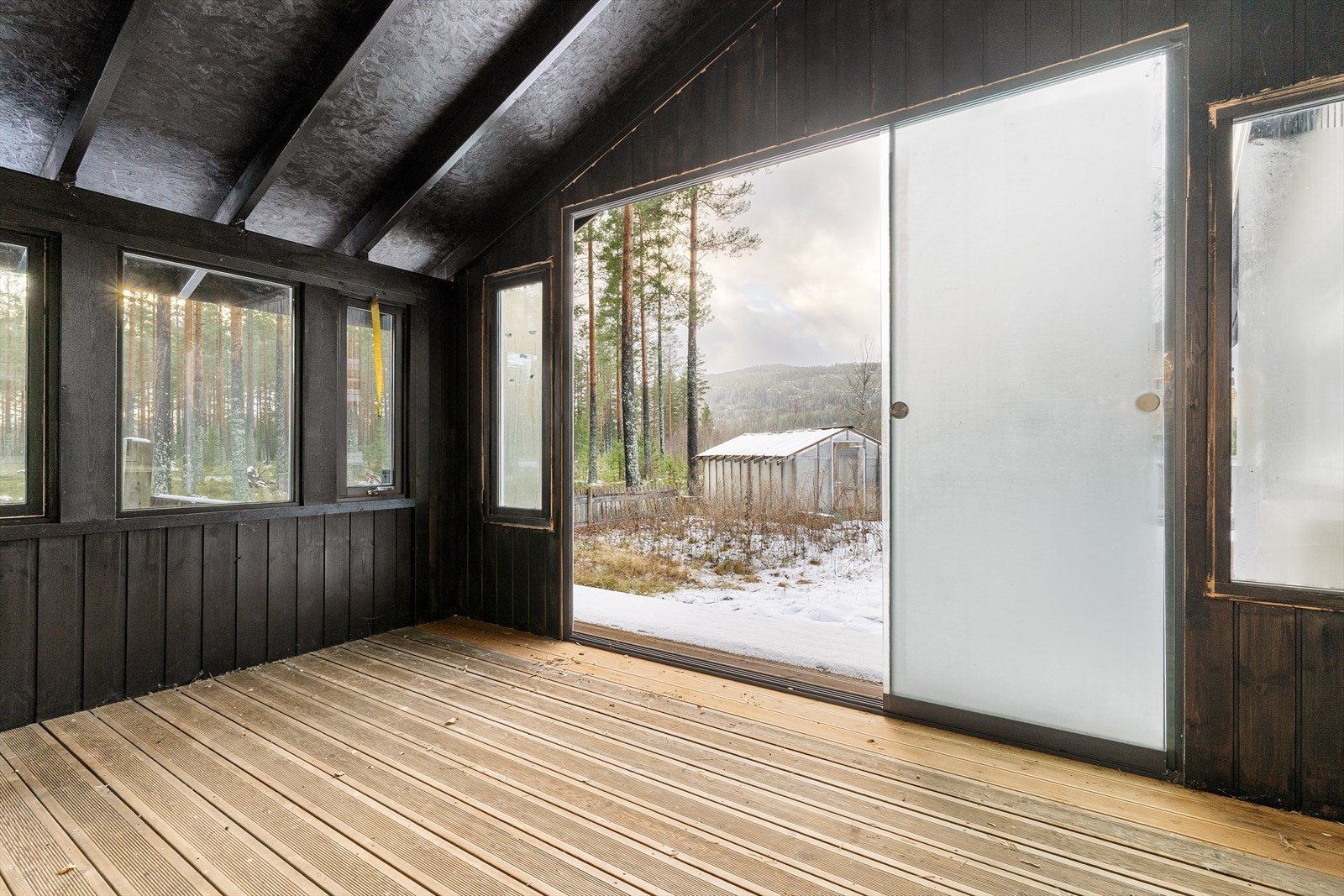 Overbygd veranda utgang soverom Galleribilde