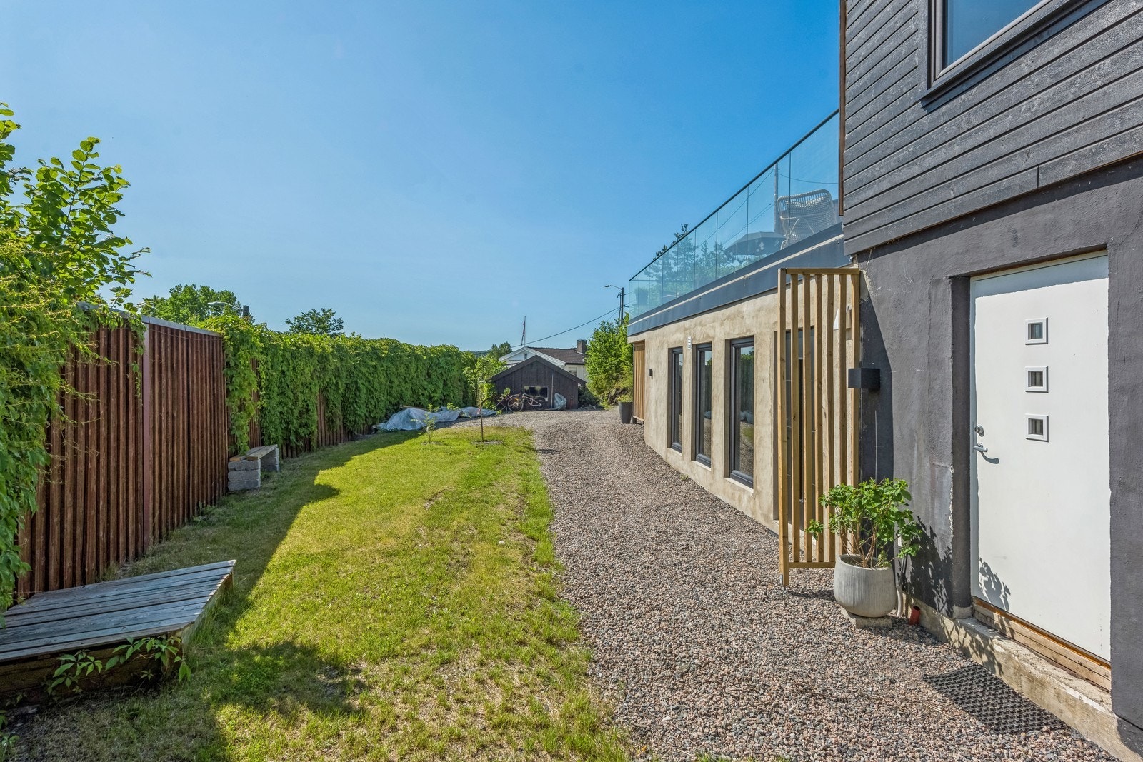 Fint opparbeidet tomt. Galleribilde