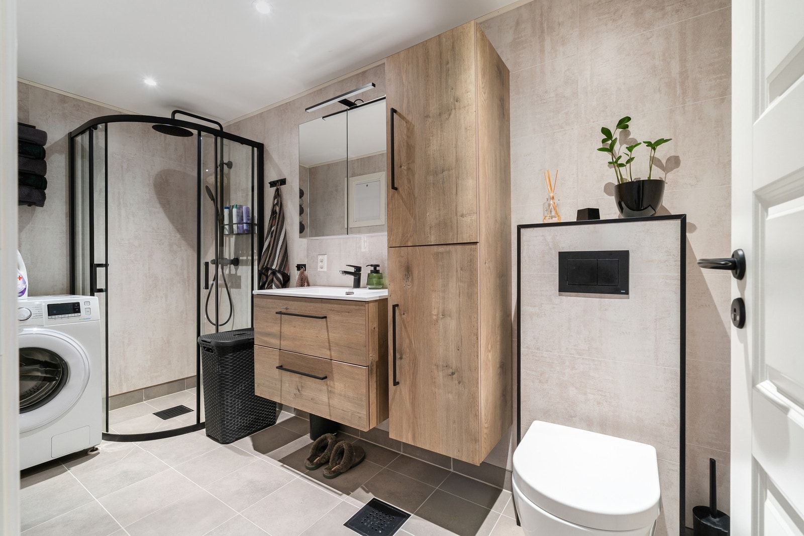 Flott oppusset bad fra 2023. Galleribilde