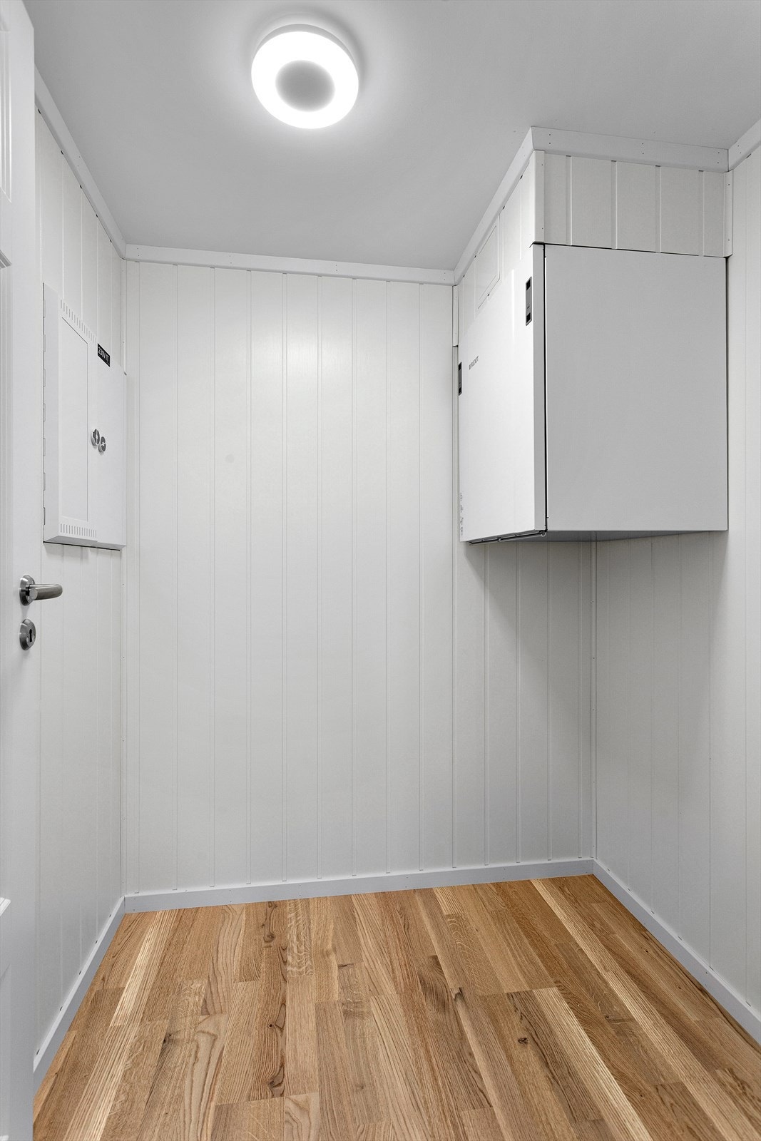 Bodteknisk rom. Bilde er fra den ene leiligheten i prosjektet. Galleribilde