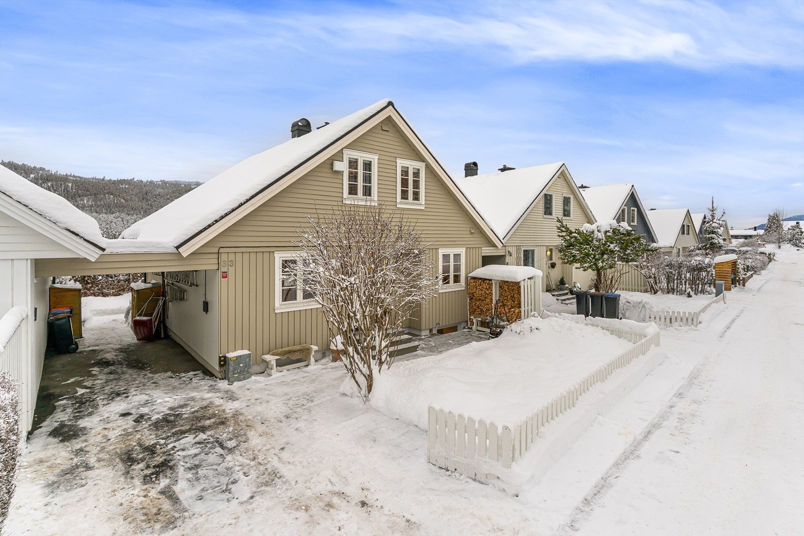 Trivelig og populært nabolag. Galleribilde