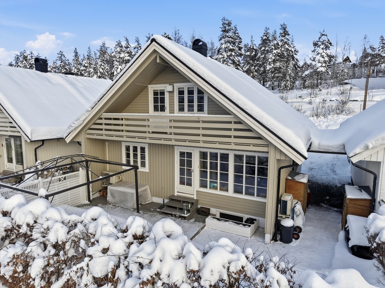 Utvendig fasade. Galleribilde