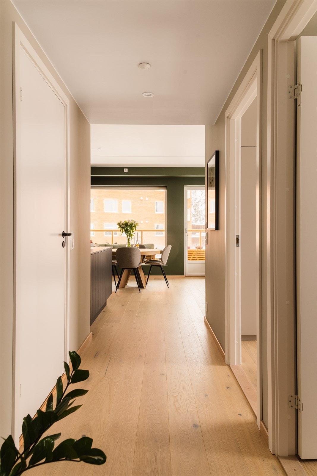 En flott entré som ønsker deg velkommen inn! Galleribilde