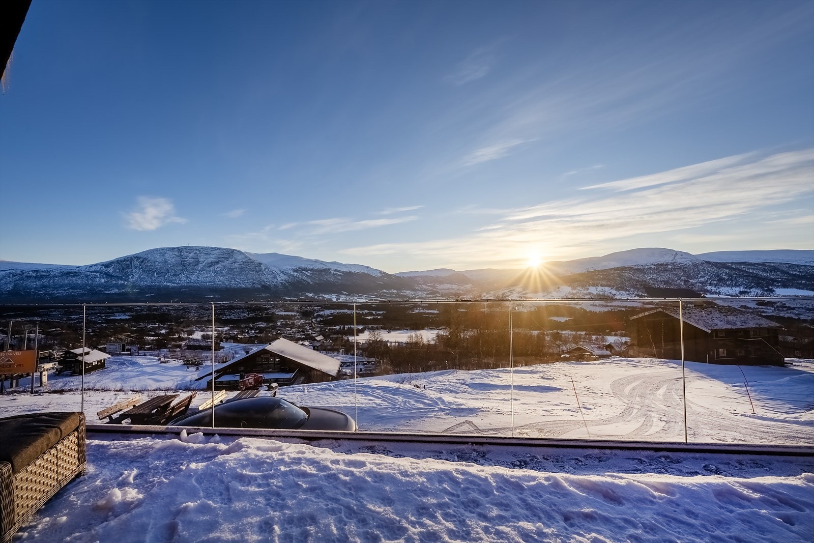 Fantastisk utsikt mot sør (1. etasje) Galleribilde