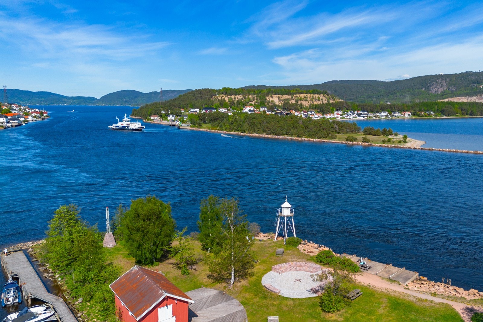 Batteriøya er et yndig turområde Galleribilde