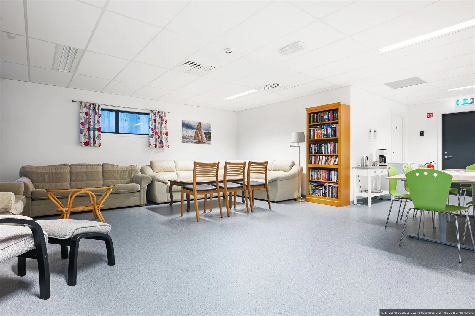 Felles samlingsrom for sameiet Galleribilde