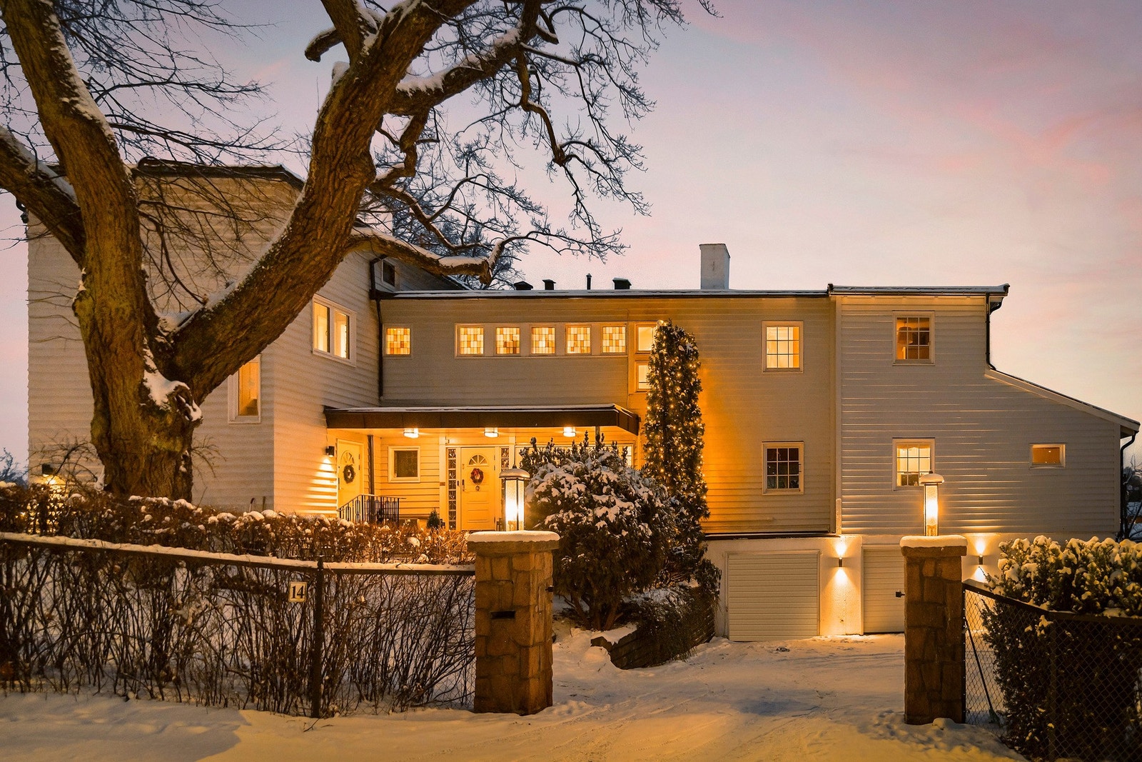 Kveldsbilde Montebelloveien 14 Galleribilde