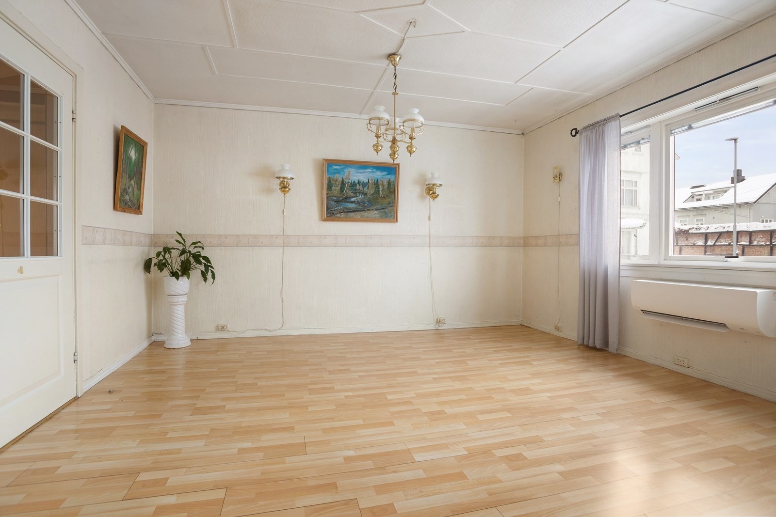 Stor og lys stue Galleribilde