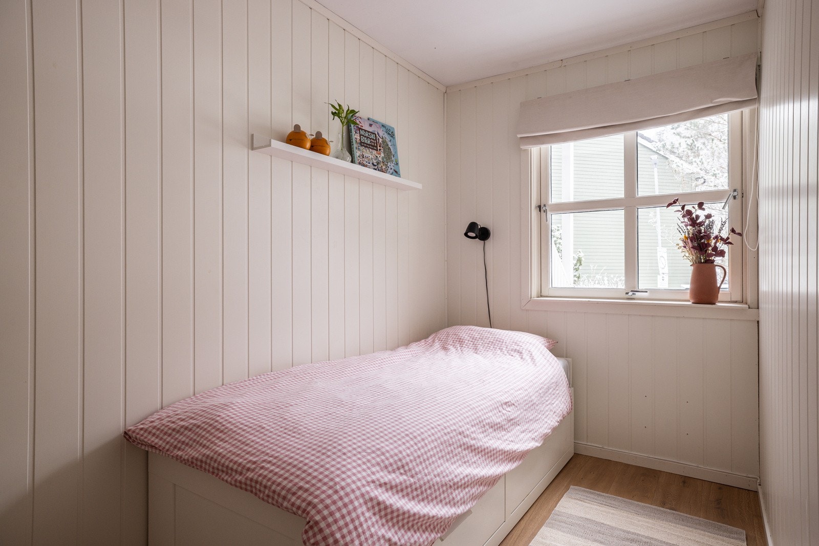 Soverom 3 er et noe mindre rom som passer perfekt som barnerom, gjesterom eller kontor. Galleribilde