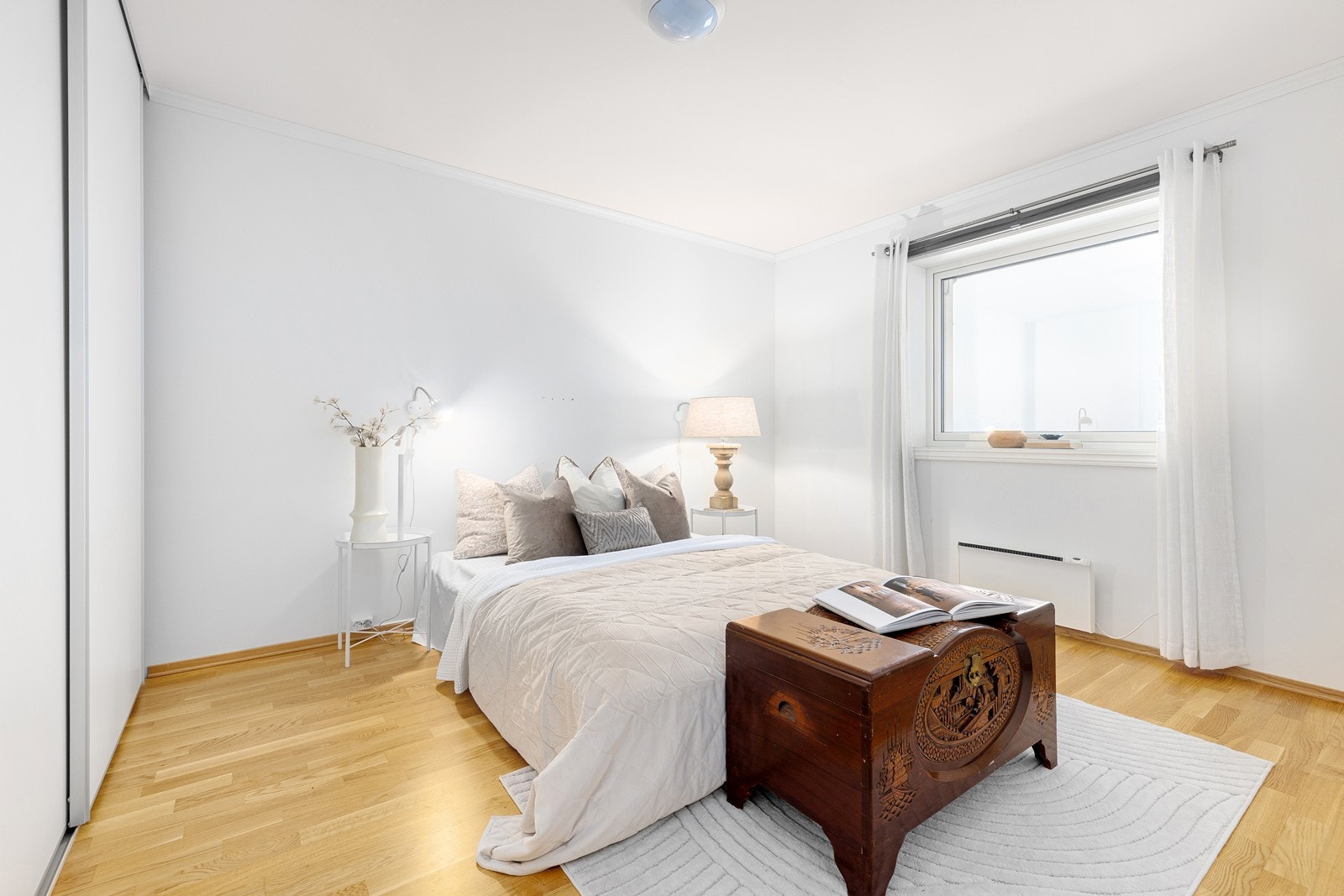 Leiligheten har totalt to soverom. Galleribilde