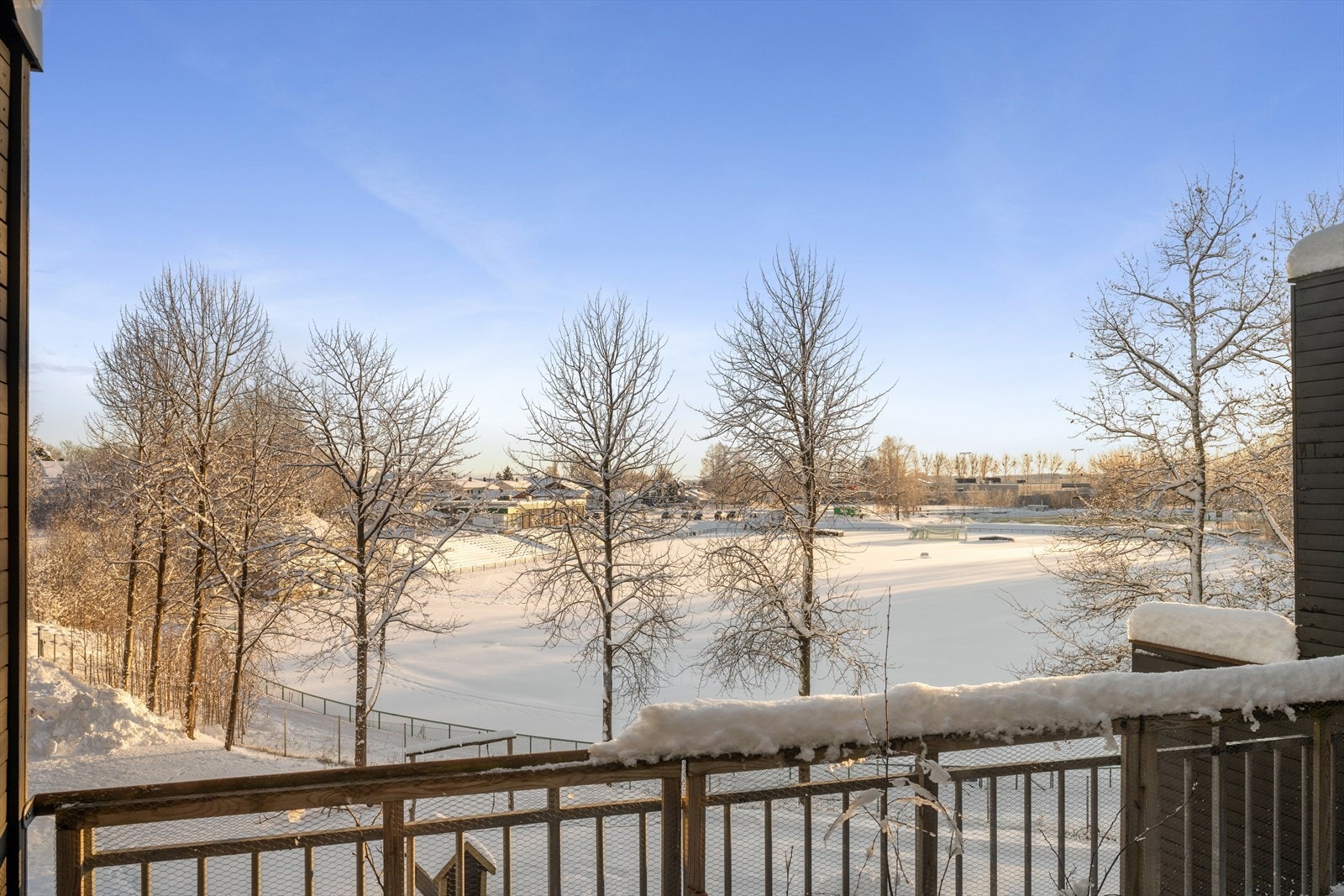 Utsikt fra balkong i 3. etasje Galleribilde