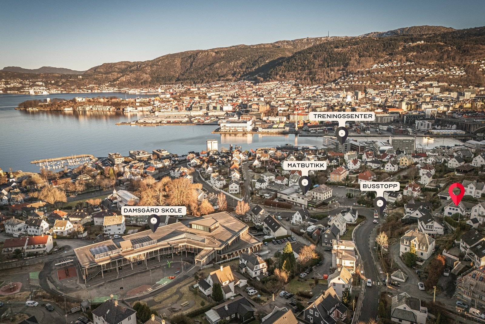 Sagt med andre ord - her har du alt du trenger i hverdagen i umiddelbar nærhet! Galleribilde
