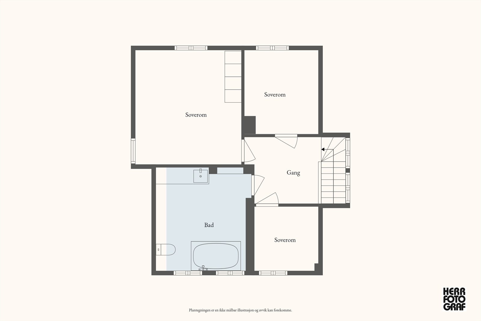 Plantegning - 2. etasje Galleribilde