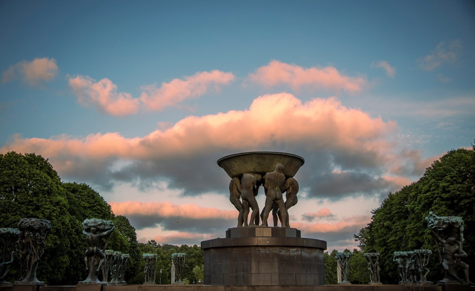 Vakre Frognerparken ligger en kort spasertur unna leiligheten. Galleribilde