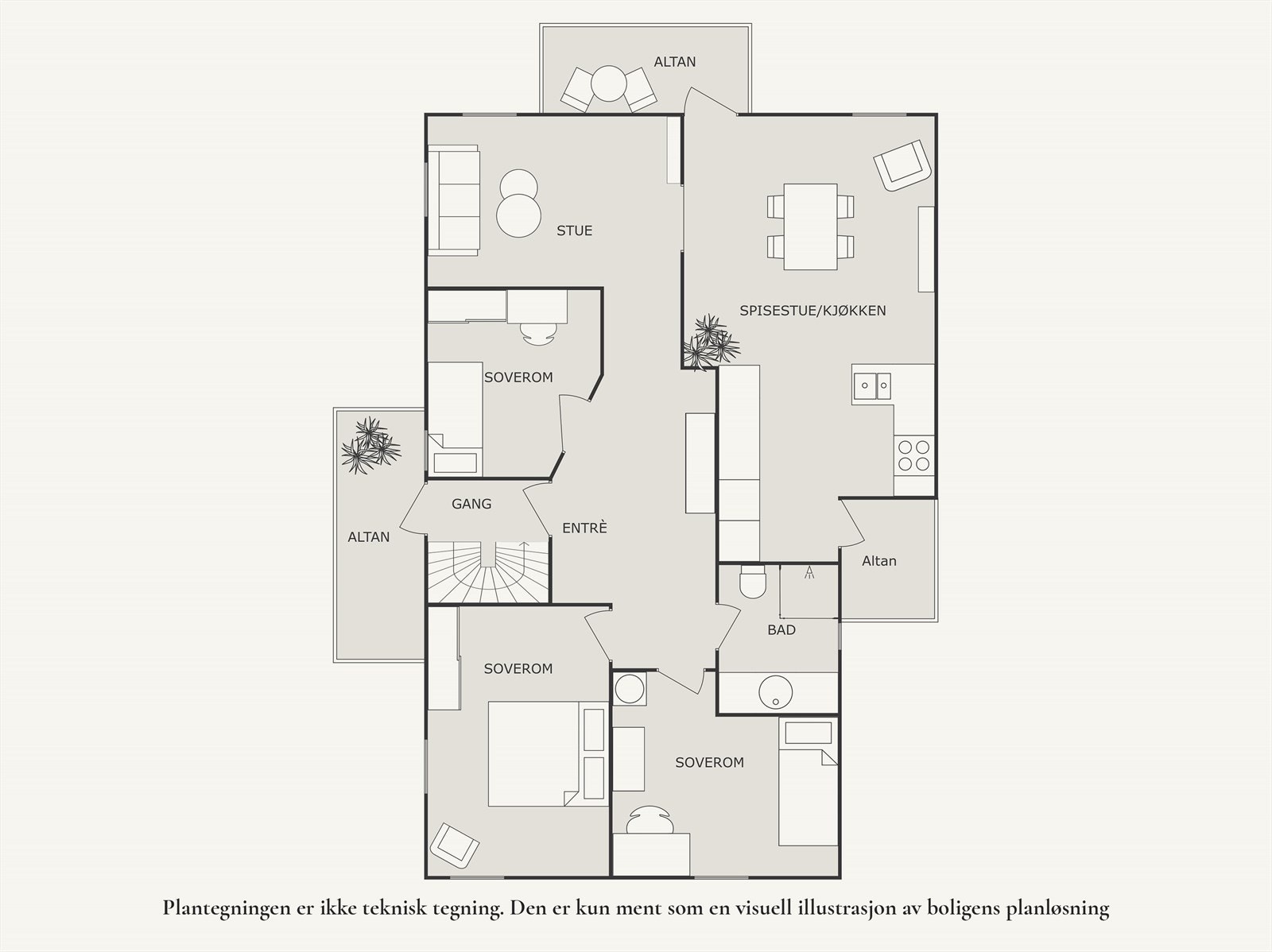 Husk å melde deg på visning. Galleribilde